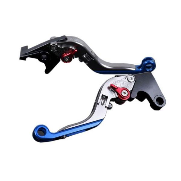 SPEEDRA アルミビレットアジャストレバーセット 可倒延長式（レバー本体：チタン） アジャスター...