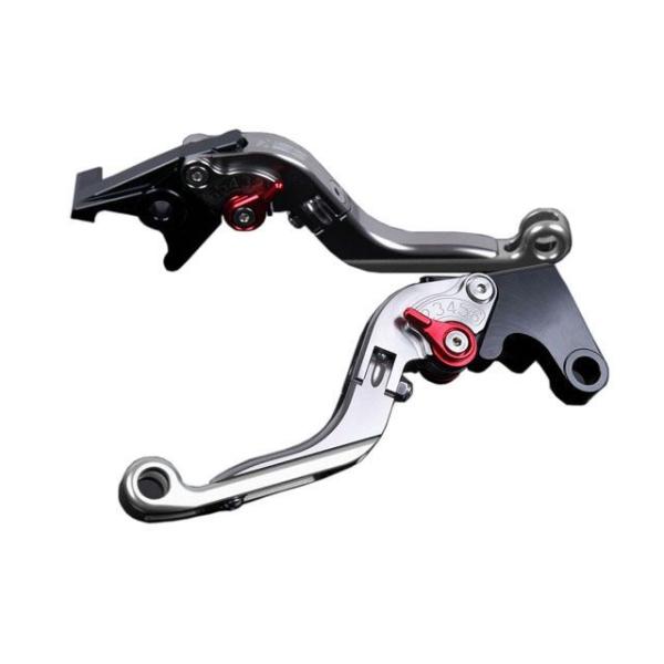 SPEEDRA アルミビレットアジャストレバーセット 可倒延長式（レバー本体：チタン） アジャスター...