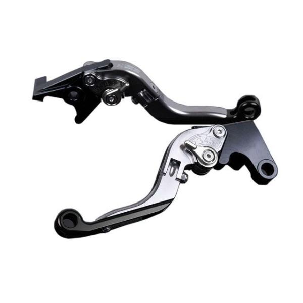 SPEEDRA アルミビレットアジャストレバーセット 可倒延長式（レバー本体：チタン） アジャスター...