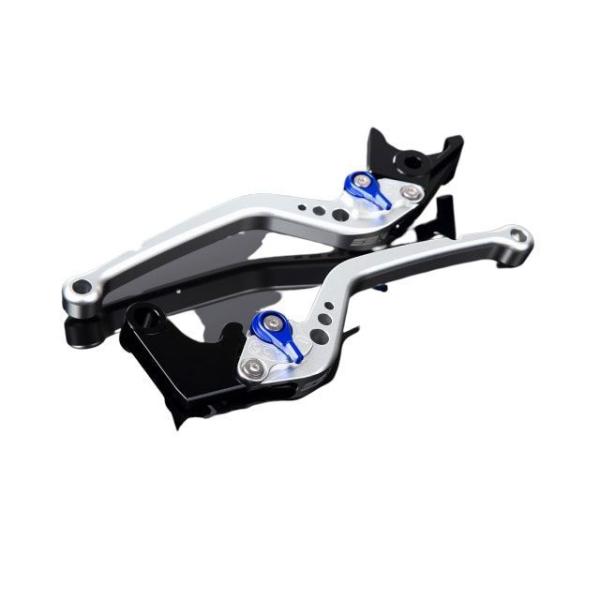 SPEEDRA アルミビレットアジャストレバーセット スタンダードロング（レバー本体：マットシルバー...