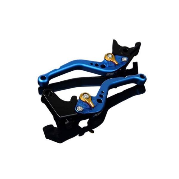 SPEEDRA アルミビレットアジャストレバーセット スタンダードショート（レバー本体：マットブルー...