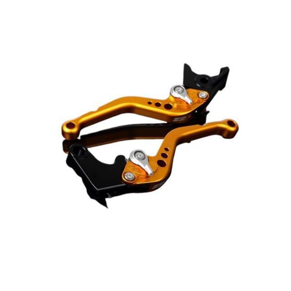 SPEEDRA アルミビレットアジャストレバーセット スタンダードショート（レバー本体：マットゴール...