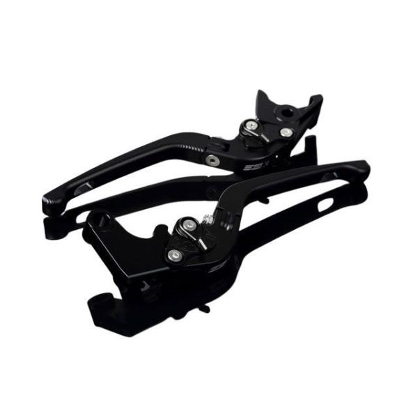 SPEEDRA アルミビレットアジャストレバーセット 3D可倒式（レバー本体：マットブラック） アジ...