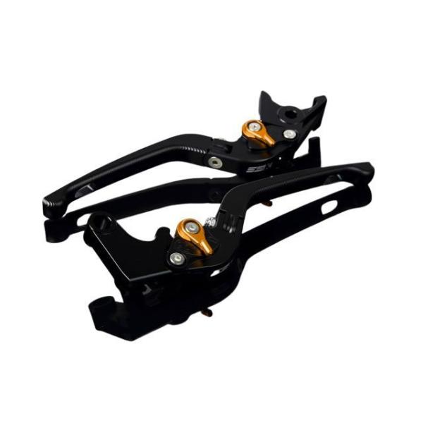 SPEEDRA アルミビレットアジャストレバーセット 3D可倒式（レバー本体：マットブラック） アジ...