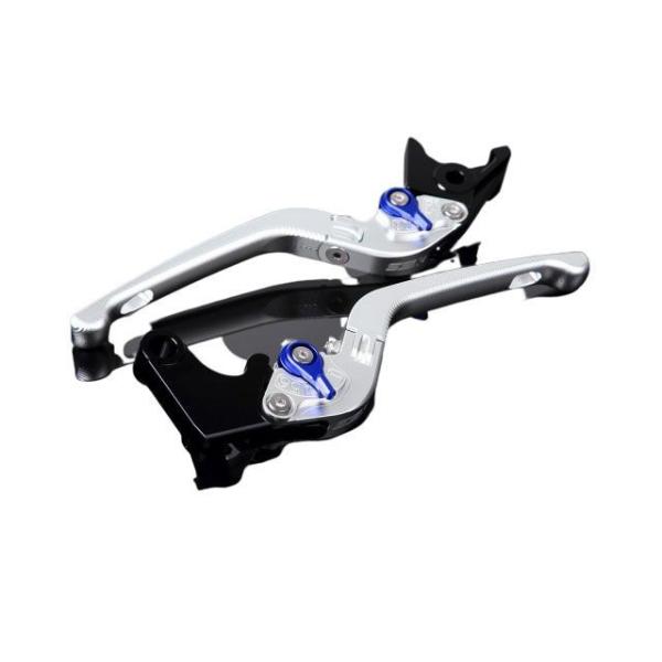 SPEEDRA アルミビレットアジャストレバーセット 3D可倒式（レバー本体：マットシルバー） アジ...