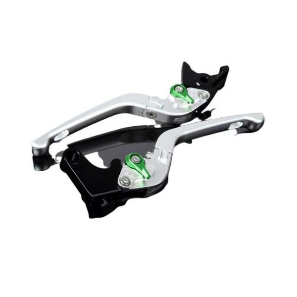 SPEEDRA アルミビレットアジャストレバーセット 3D可倒式（レバー本体：マットシルバー） アジ...