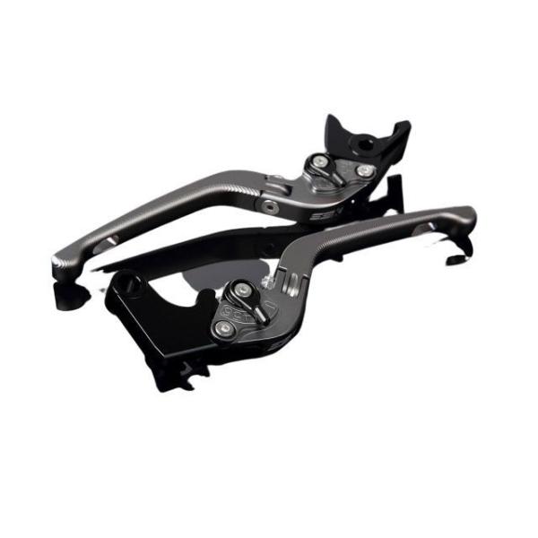 SPEEDRA アルミビレットアジャストレバーセット 3D可倒式（レバー本体：マットチタン） アジャ...