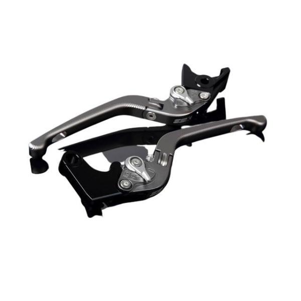 SPEEDRA アルミビレットアジャストレバーセット 3D可倒式（レバー本体：マットチタン） アジャ...