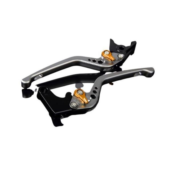 SPEEDRA アルミビレットアジャストレバーセット 3Dロング（レバー本体：マットチタン） アジャ...