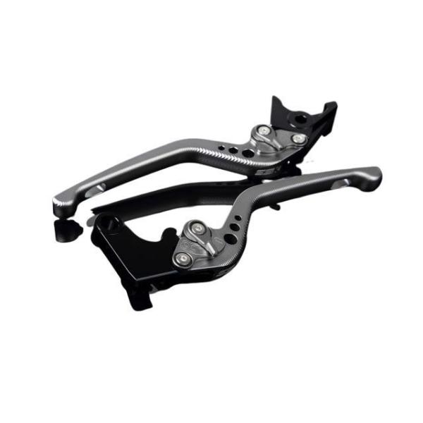 SPEEDRA アルミビレットアジャストレバーセット 3Dロング（レバー本体：マットチタン） アジャ...