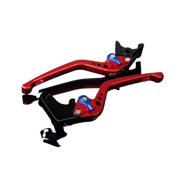 SPEEDRA RSV4 R/Factory アルミビレットアジャストレバーセット 3Dロング（レバ...