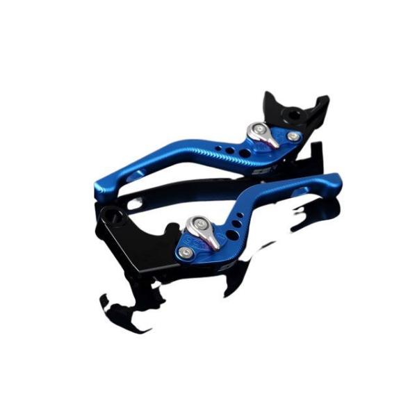 SPEEDRA アルミビレットアジャストレバーセット 3Dショート（レバー本体：マットブルー） アジ...