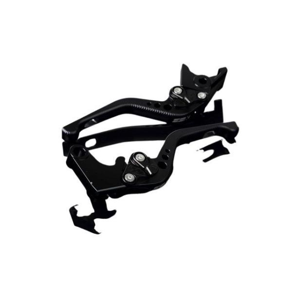 SPEEDRA アルミビレットアジャストレバーセット 3Dショート（レバー本体：マットブラック） ア...