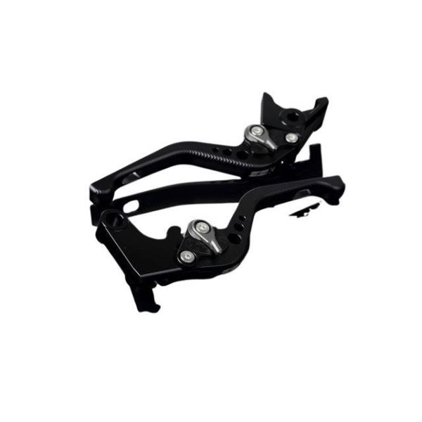 SPEEDRA アルミビレットアジャストレバーセット 3Dショート（レバー本体：マットブラック） ア...