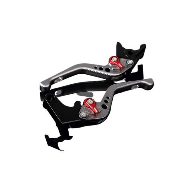 SPEEDRA アルミビレットアジャストレバーセット 3Dショート（レバー本体：マットチタン） アジ...