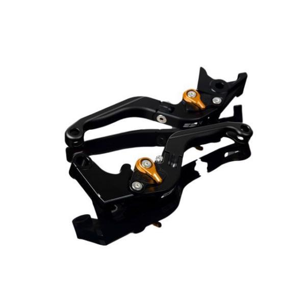 SPEEDRA アルミビレットアジャストレバーセット 可倒延長式（レバー本体：マットブラック） アジ...