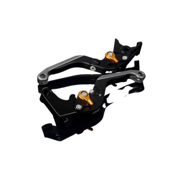 SPEEDRA アルミビレットアジャストレバーセット 可倒延長式（レバー本体：マットブラック） アジ...