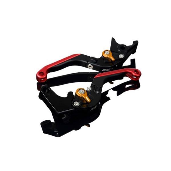 SPEEDRA アルミビレットアジャストレバーセット 可倒延長式（レバー本体：マットブラック） アジ...