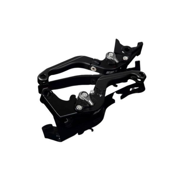 SPEEDRA アルミビレットアジャストレバーセット 可倒延長式（レバー本体：マットブラック） アジ...