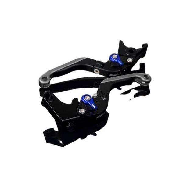 SPEEDRA アルミビレットアジャストレバーセット 可倒延長式（レバー本体：マットブラック） アジ...