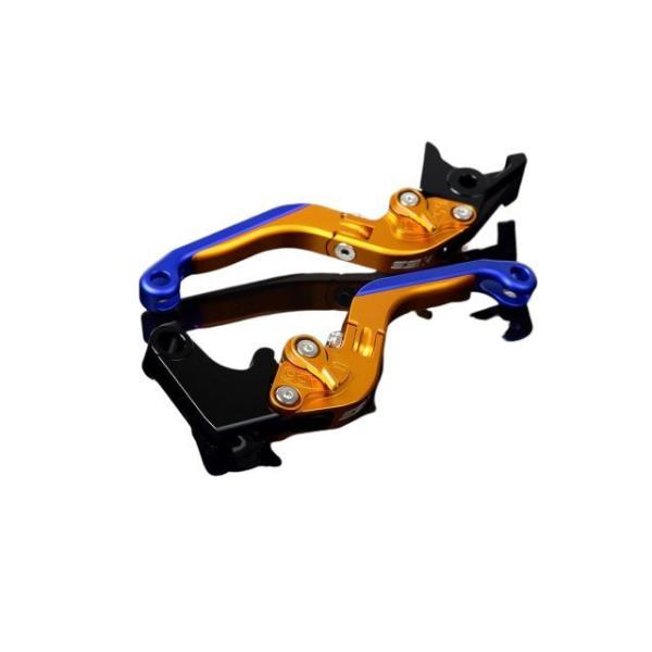 SPEEDRA アルミビレットアジャストレバーセット 可倒延長式（レバー本体：マットゴールド） アジ...