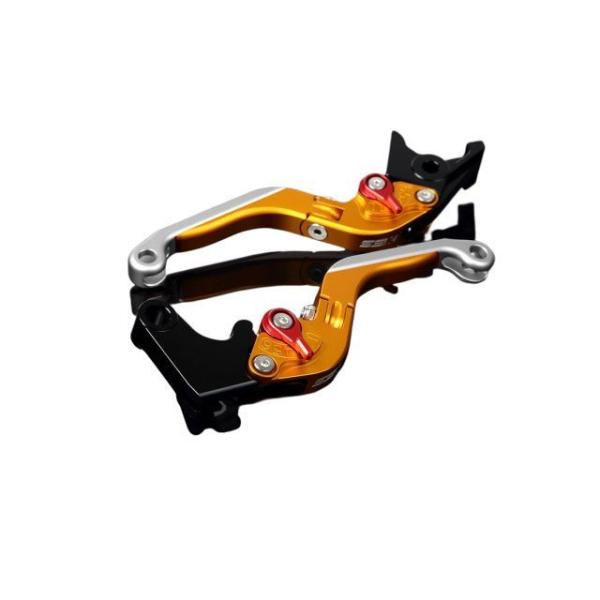 SPEEDRA アルミビレットアジャストレバーセット 可倒延長式（レバー本体：マットゴールド） アジ...