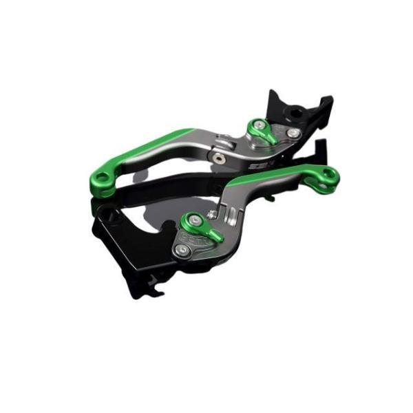 SPEEDRA アルミビレットアジャストレバーセット 可倒延長式（レバー本体：マットチタン） アジャ...