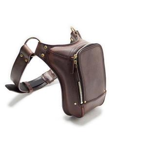 モーターロック GAHO レザーバッグ Type A（ブラウン）