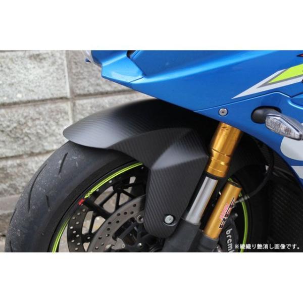 SPEEDRA GSX-R1000/R フロントフェンダー ドライカーボン 仕様 綾織り艶消し SP...