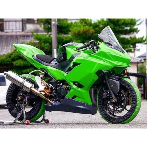 カワサキ（Kawasaki） NINJA400 アッパーカウル 緑 55028-0690 純正