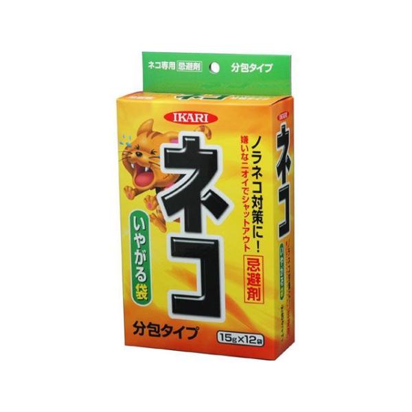 正規品／イカリ消毒 ネコ専用いやがる袋 15gX12袋入 ikari 日用品