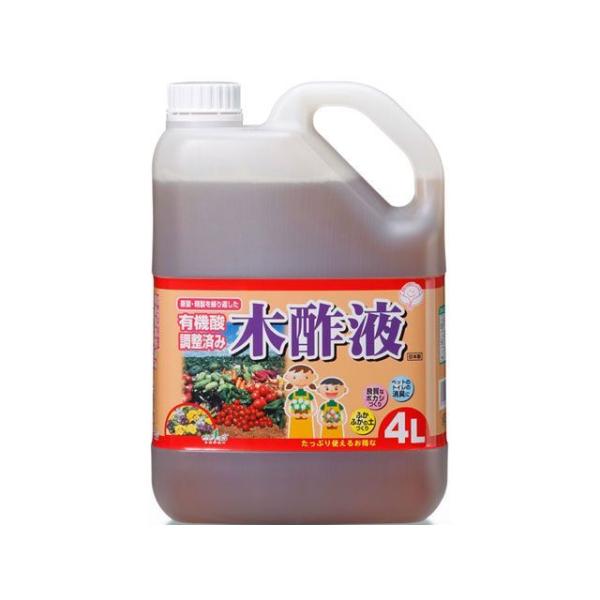 正規品／トヨチュー 有機酸調整木酢液 4L toyochu 日用品
