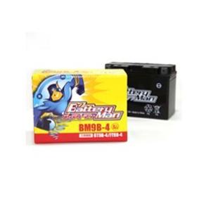 【メーカー直送】バッテリーマン BM9B-4（GT9B-4 互換）【液入充電済み】 Battery ...