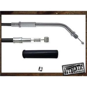 ガッツクローム スポーツスター 「プレミアムケーブル」1988-1995年XLモデル用 アイドルケー...