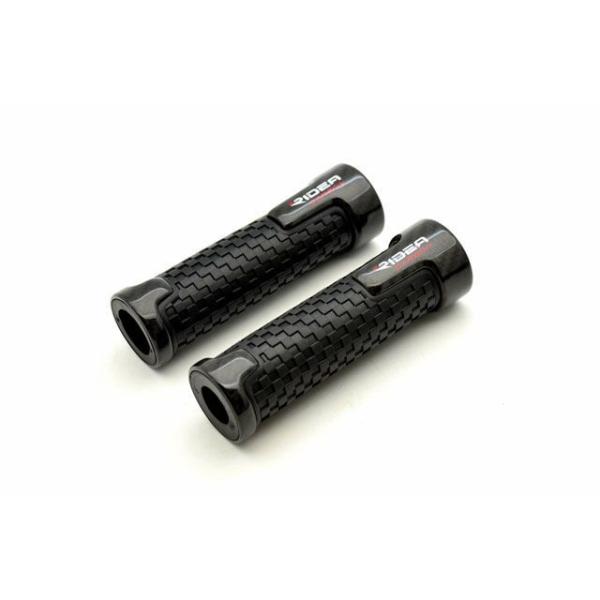 リデア 汎用 カーボンハンドルグリップ 125mm（綾織り） RIDEA