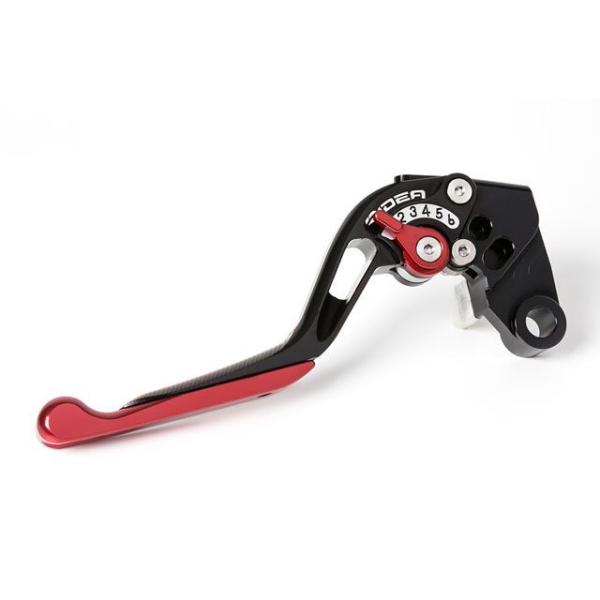 リデア スライド延長式アジャストクラッチレバー（ブラック） アジャスト シルバー エクステンション ...