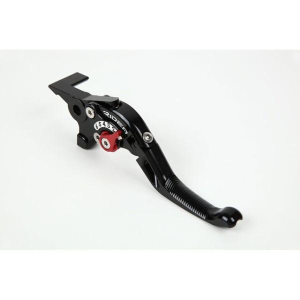 リデア 可倒式アジャストショートブレーキレバー（ブラック） アジャスト ブラック RIDEA