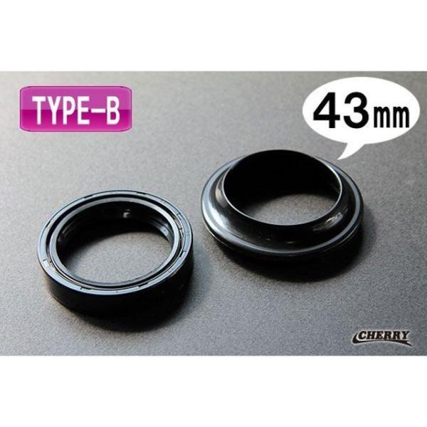 チェリー 43パイオイルシール・ダストシールセット B 43x55 CHERRY