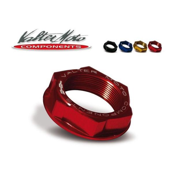 バルターモトコンポーネンツ ステムナット カラー レッド Valter Moto component...