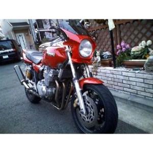 ワールドウォーク XJR400R 汎用ビキニカウル DS-01 typeAERO（ビビッドレッドカク...