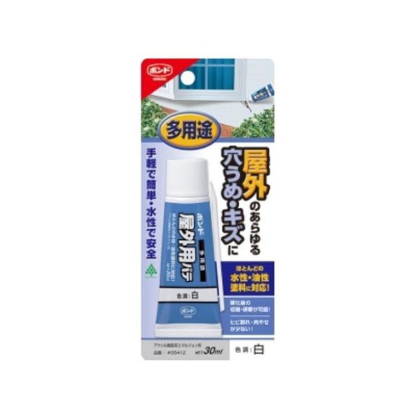 コニシ ボンド 屋外用パテ 30ml（クリヤー） KONISHI