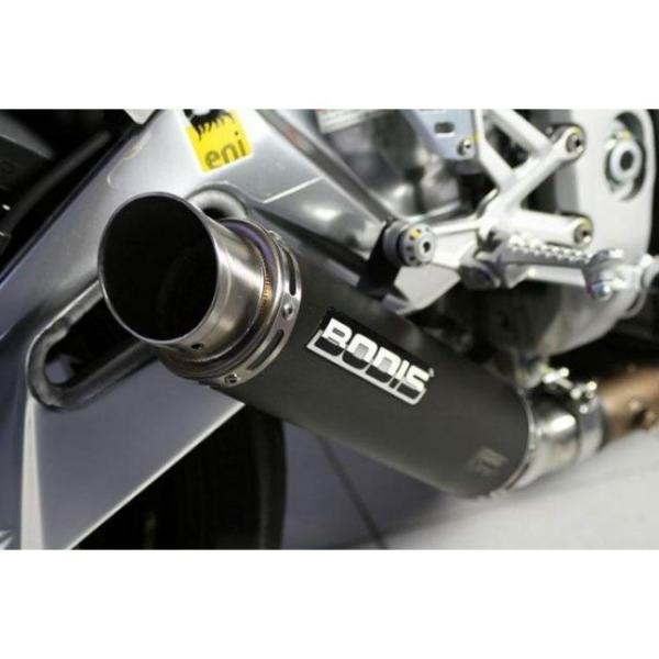 ボディス Tuono V4 RSV4 スリップオンマフラー ステンレス ブラック GP1 for f...