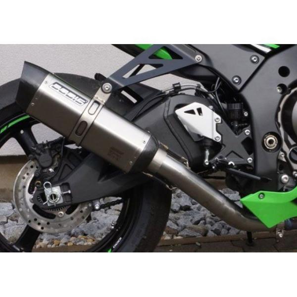 ボディス NINJA ZX-10R/RR P-TEC II スリップオン ハイ・フルチタン｜KZX1...