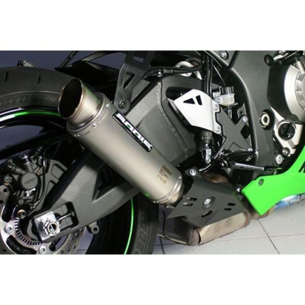 ボディス NINJA ZX-10R/RR スリップオンマフラー フルチタン GPC-1 ヨーロッパ公...