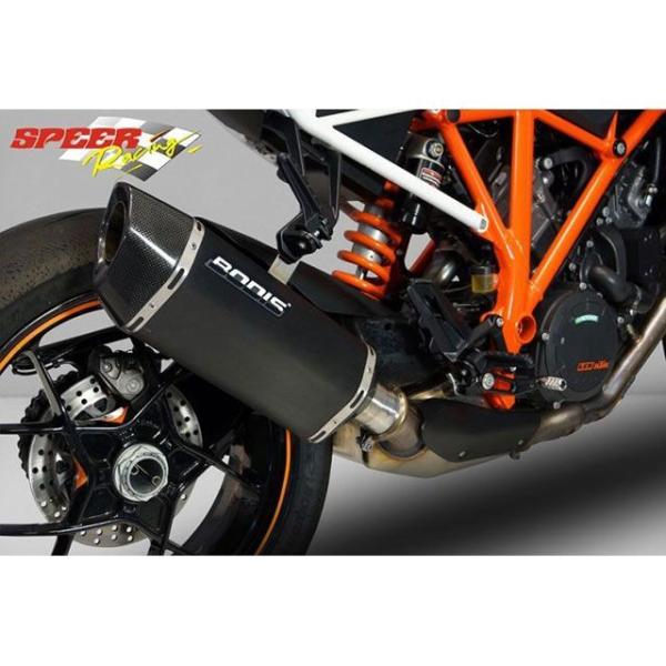 ボディス 1290 SUPER DUKE R PENTA-TEC スリップオンマフラー ステンレスブ...