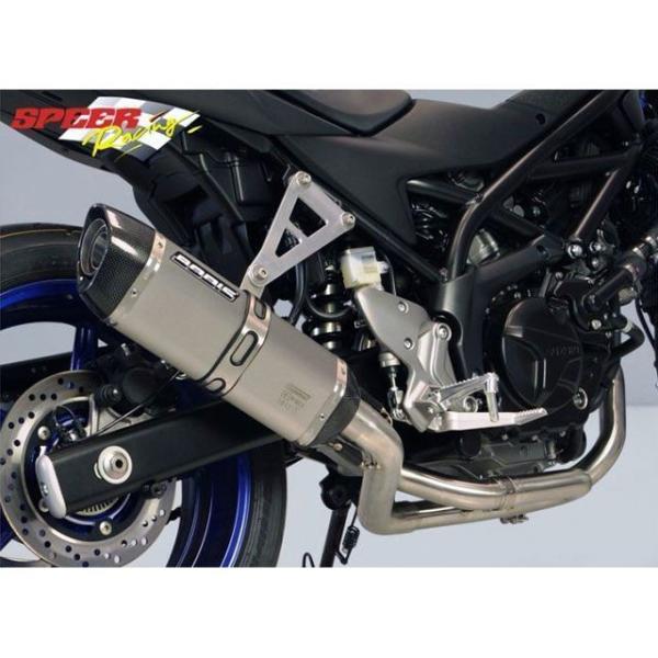 ボディス SV650 / Gladius P-TEC II CPL-システム 2-1 マフラー ステ...