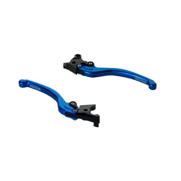 エフェックス GSX1300R GSX1400 スムースフィットレバー（ブルー） EFFEX
