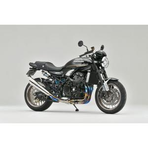 OVER RACING オーヴァー フルチタン メガホンマフラー 焼色無し