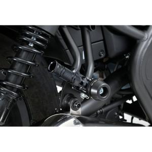 正規品／オーバーレーシング レブル250 Rebel250 （17-） タンデムステップスライダー （ブラック） OVER RACING バイクの商品画像