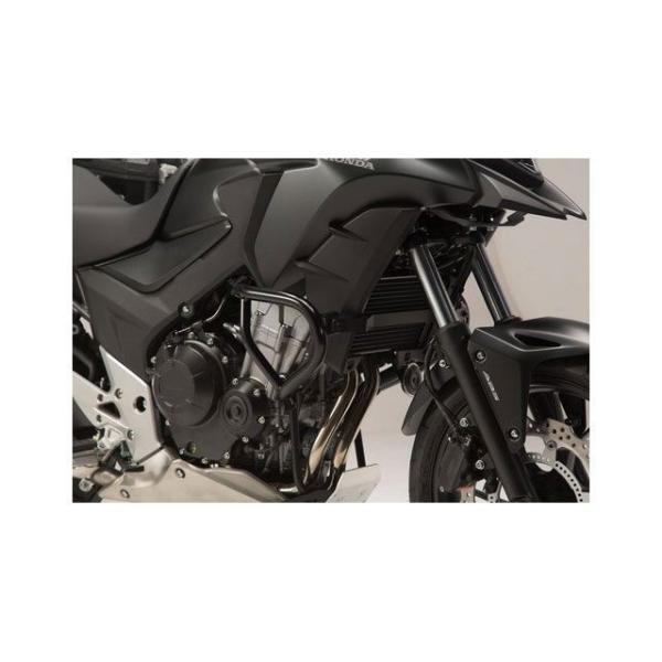 SWモテック CB 500 X クラッシュバー、ブラック Honda CB 500 X（16-） S...